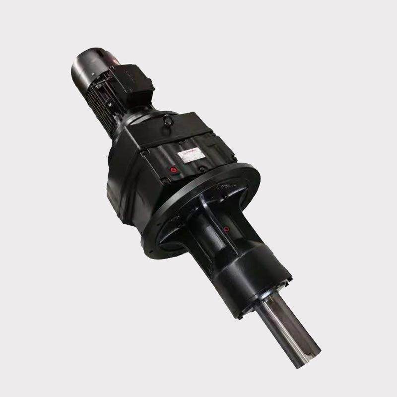 DM -Serie Schwerlades Feststoffwelle Helical Standard AC -Zahnradmotor mit Bremse