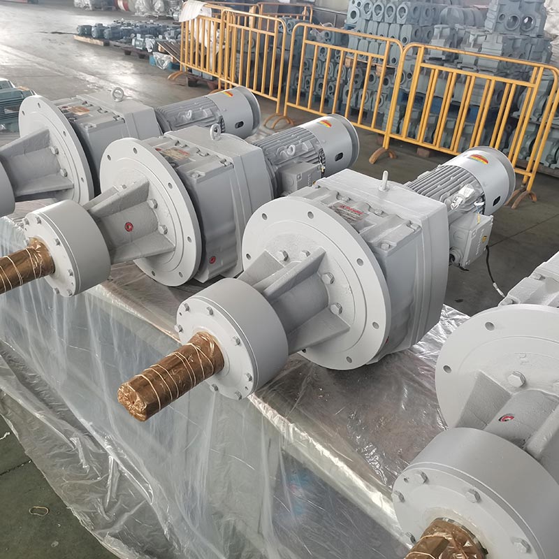 DM -Serie Schwerladung Feststoffwelle Helical Standard AC -Zahnradmotor